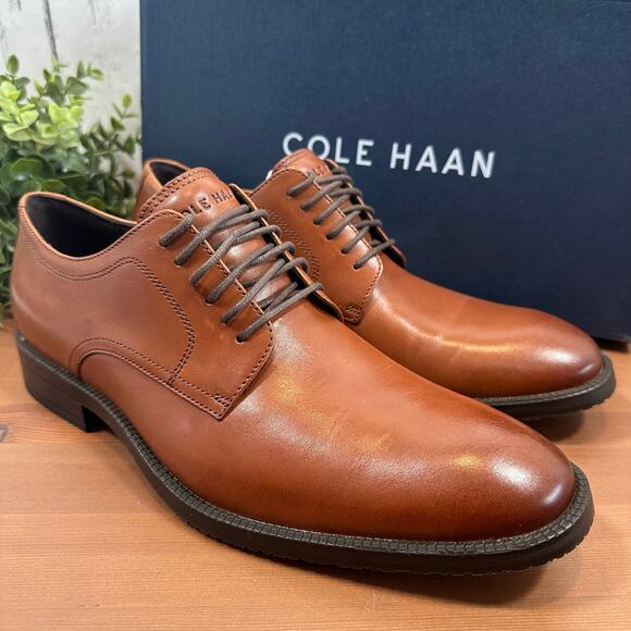 Cole Haan Men's Modern Essentials Plain Oxford Dress Shoes Size 10.5 C38448 - Picture 2 of 8